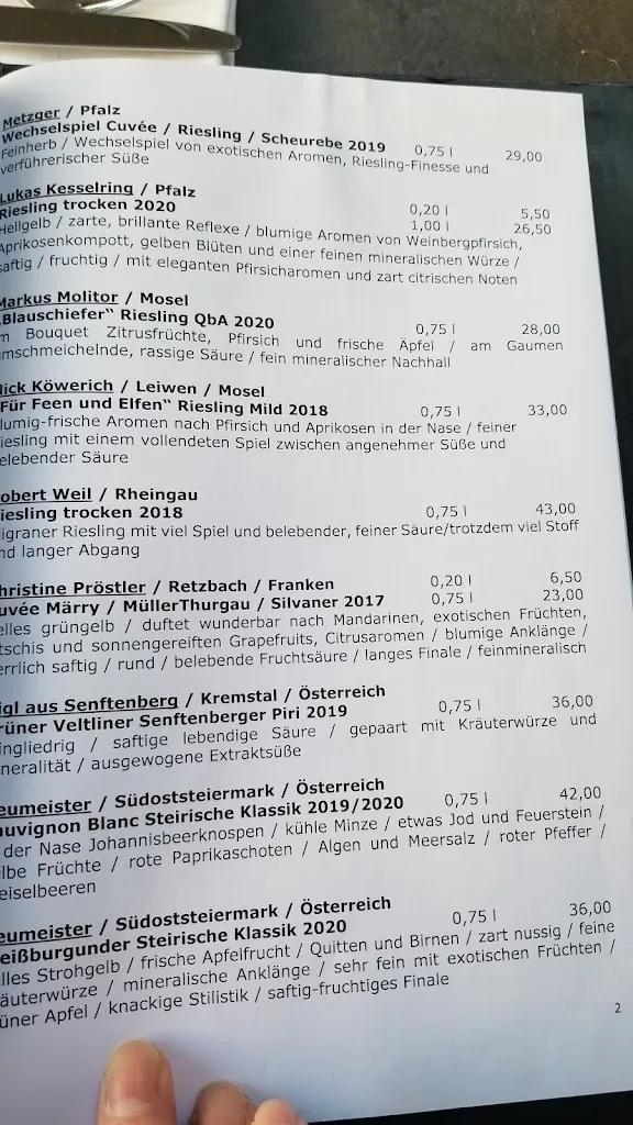 Menu_Restaurant Zoe_Oberpfalz_image_3