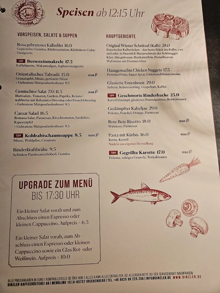 Menu_DINZLER Kaffeerösterei_Irschenberg_image_3