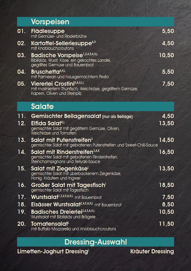 Menu_elfida Cafè Bar Restaurant_Auggen_image_4
