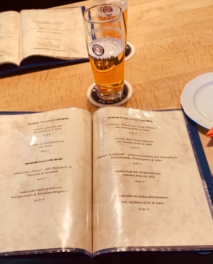 Menu_Hotel Auerschmiede._Irschenberg_immagine_1