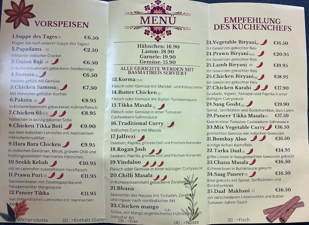 Menu_Black Forest Bistro_Forbach_immagine_1