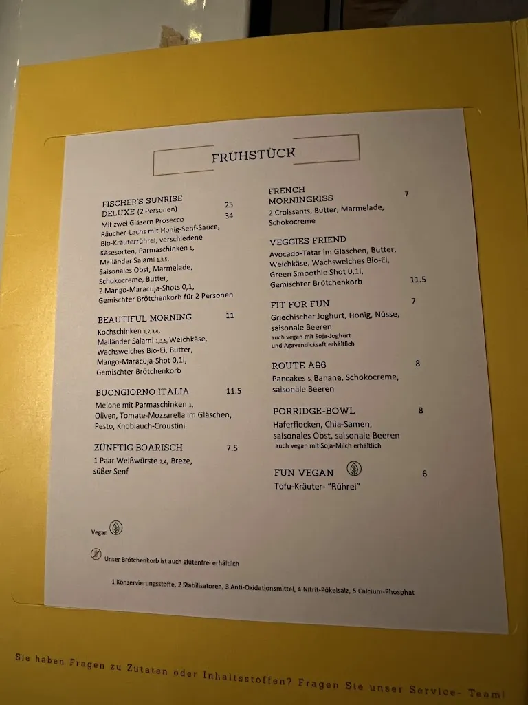 Menü_Restaurant FISCHER GmbH_Ammersee_Bild_3