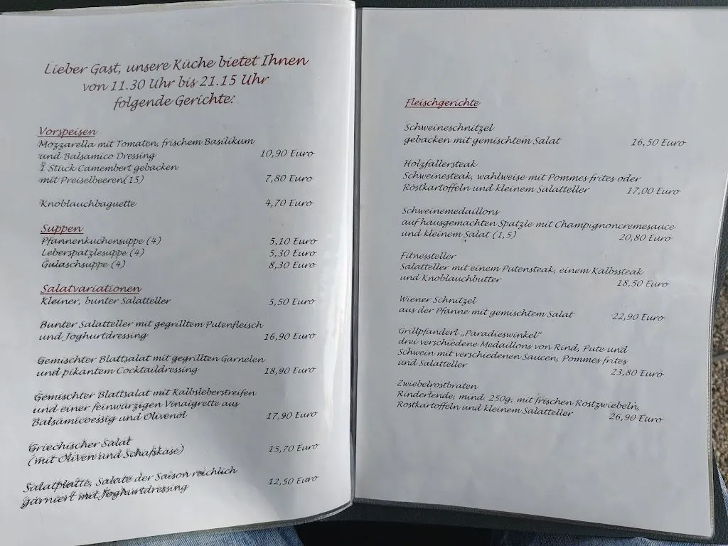 Menu_Paradieswinkel Gasthof Woerl_Seefeld_immagine_2