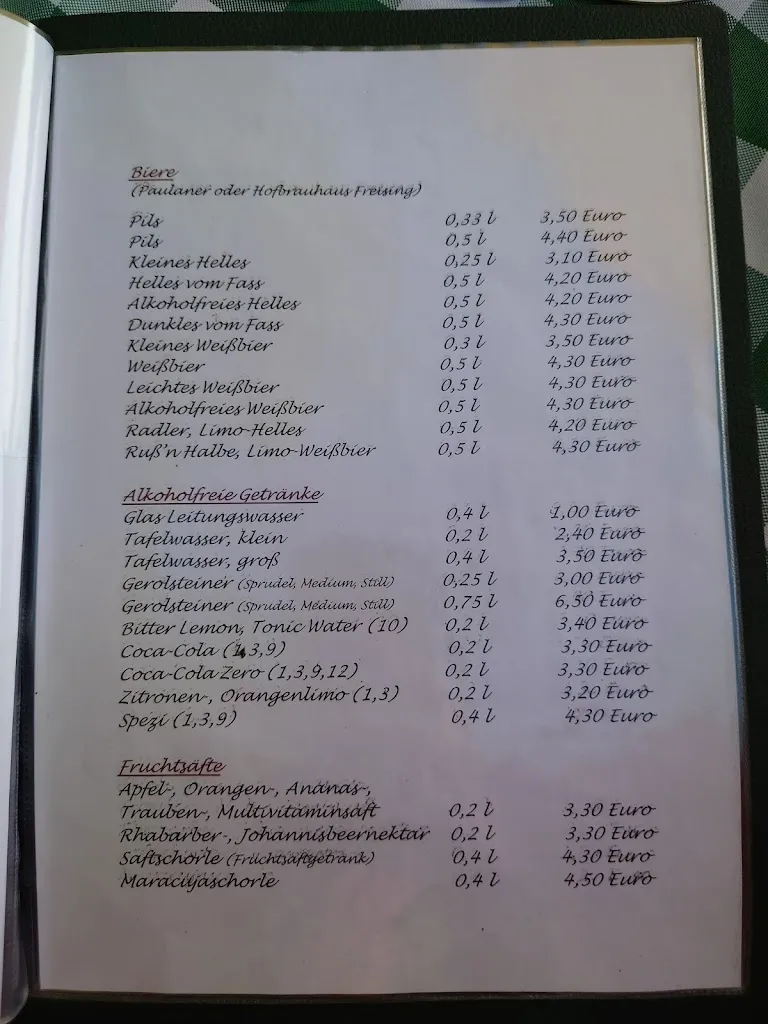 Menu_Paradieswinkel Gasthof Woerl_Seefeld_immagine_3