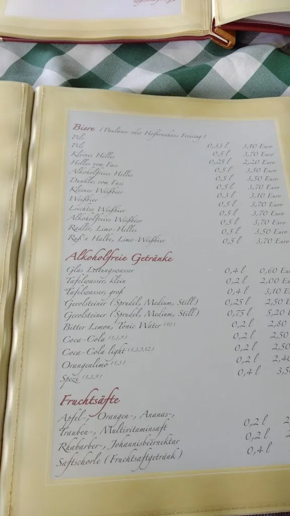 Menu_Paradieswinkel Gasthof Woerl_Seefeld_immagine_4