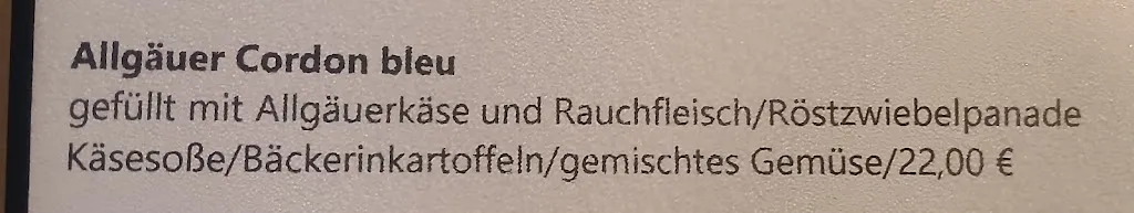 Menu_Restaurant Zur Krone_Jengen_immagine_1