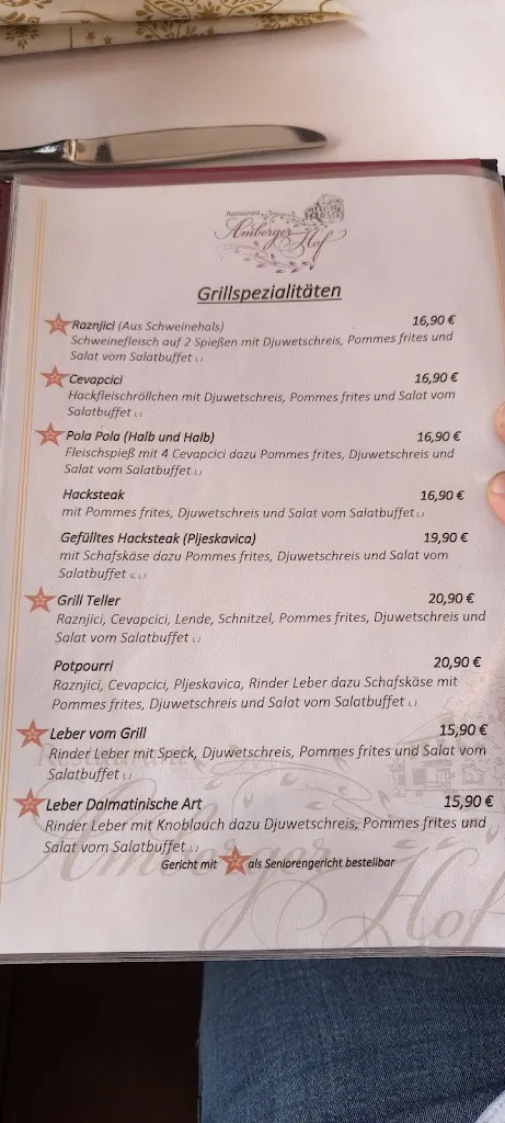 Menu_Restaurant Amberger Hof_Buchloe_immagine_1