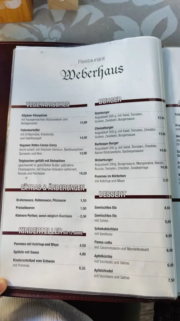 Menu_Restaurant Weberhaus_Mindelheim_immagine_4