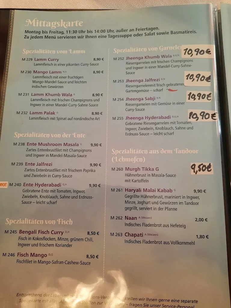 Menu_Royal India Bad Wörishofen_Wörishofen_image_2