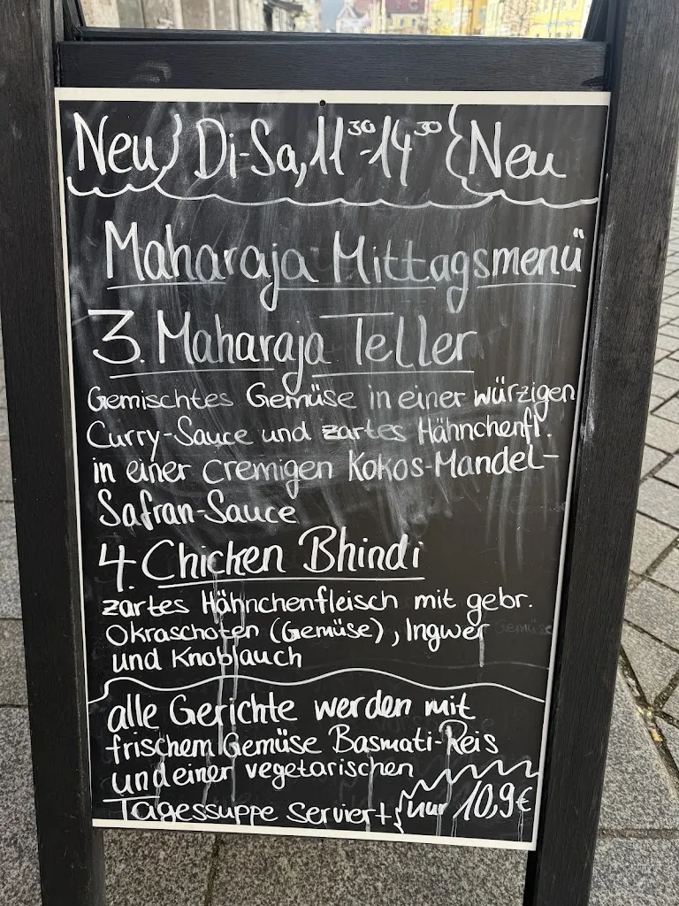 Menu_Indisches Spezialitäten Restaurant Maharaja_Mindelheim_image_1