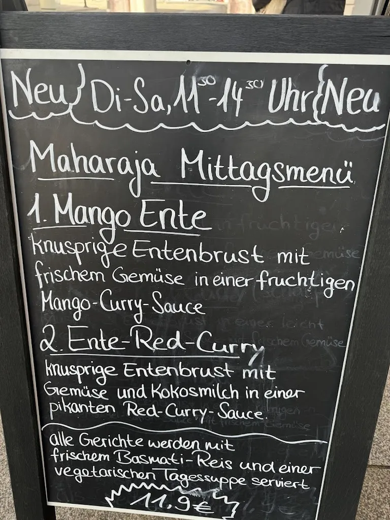 Menu_Indisches Spezialitäten Restaurant Maharaja_Mindelheim_image_2