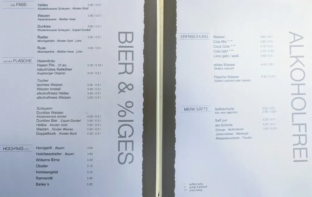 Menu_Gasthof Zur Brücke_Kaufering_immagine_1