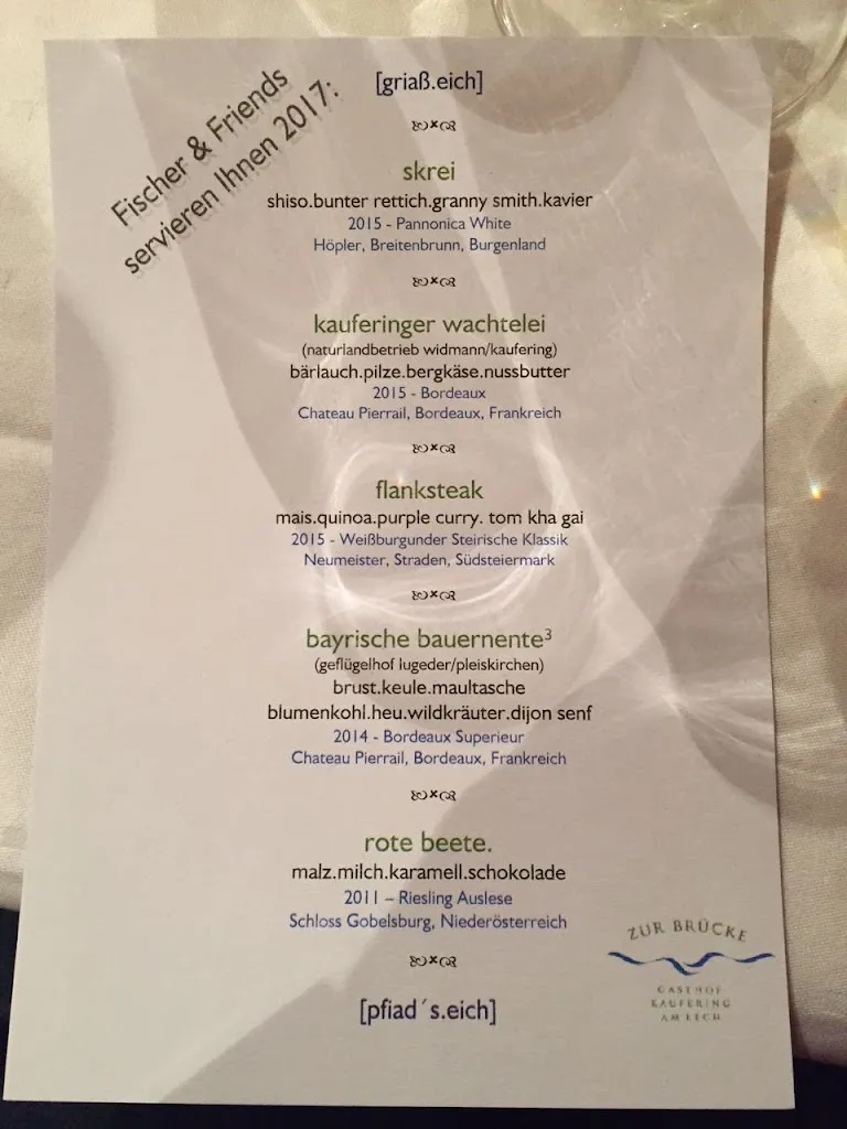 Menu_Gasthof Zur Brücke_Kaufering_immagine_4