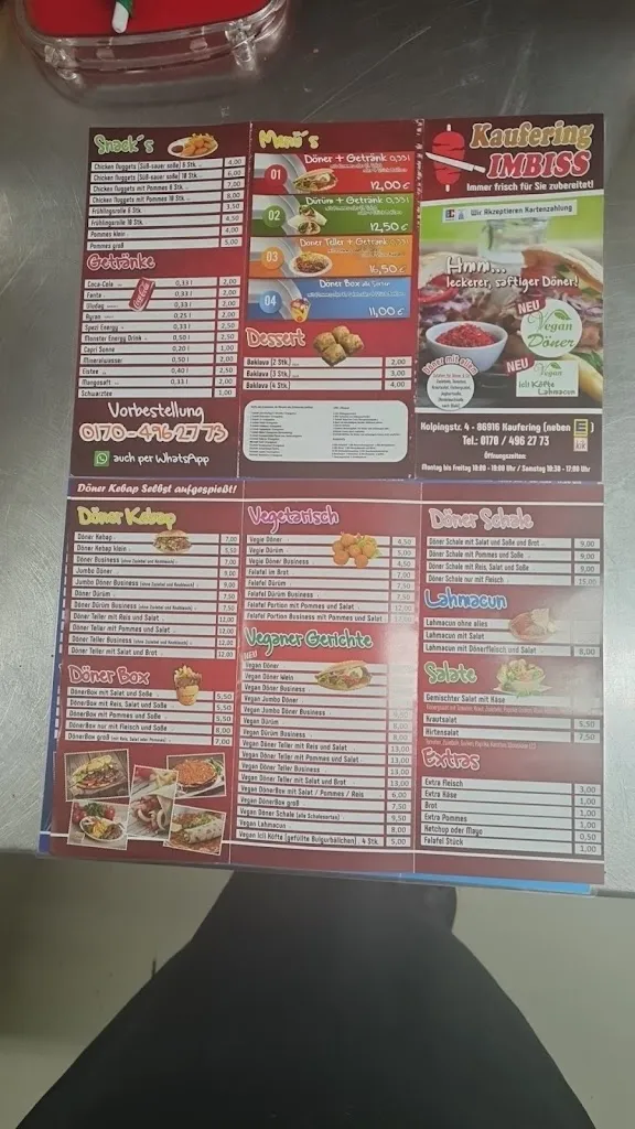 Menu_Kaufering Imbiss_Kaufering_image_1