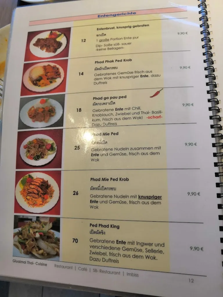 Menü_Gluaimai Orig. Thai Cuisine_Kaufering_Bild_2