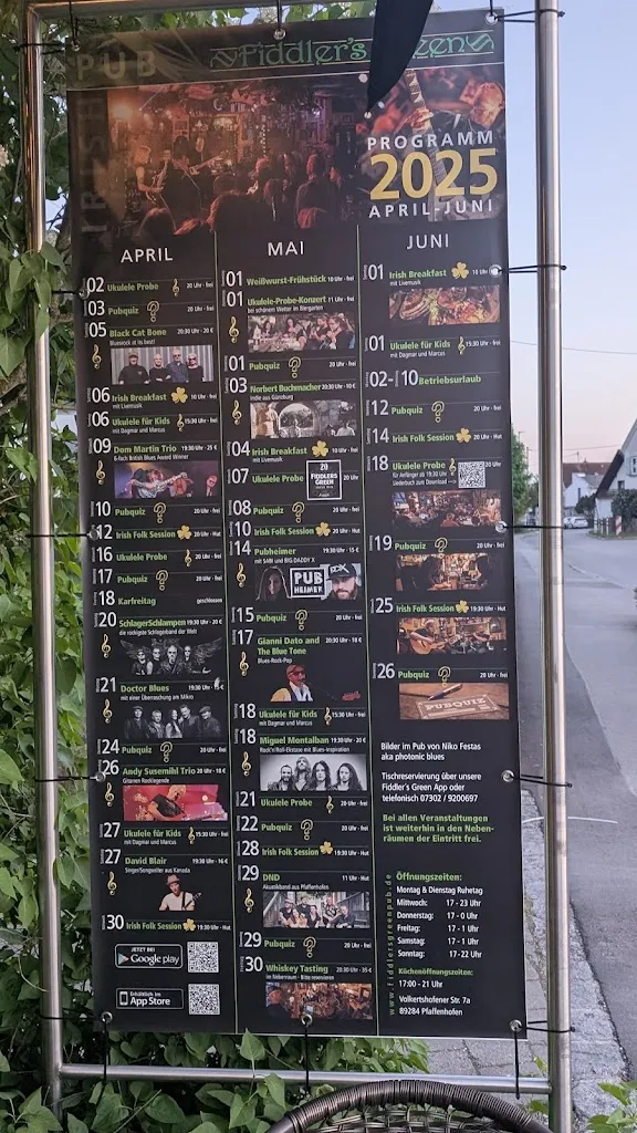 Menu_Fiddler's Green Irishpub Pfaffenhofen an der Roth_Roth_image_1