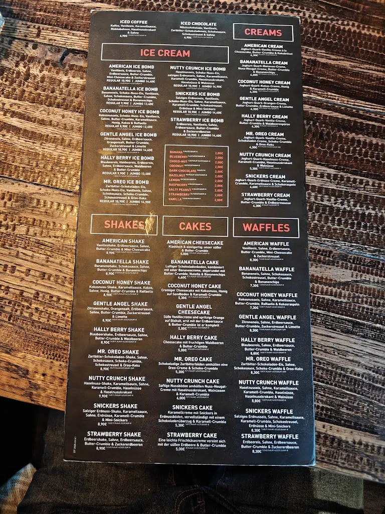 Menu_Timberjacks Göttingen_Göttingen_immagine_1
