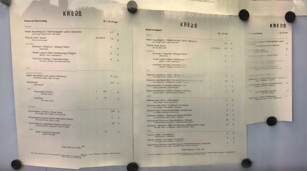 Menu_KREDO Restaurant_Göttingen_image_1