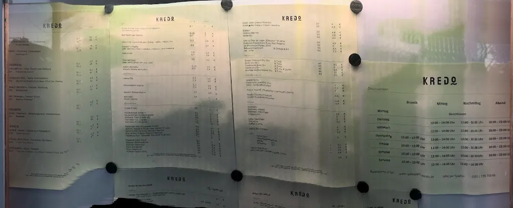 Menu_KREDO Restaurant_Göttingen_image_4
