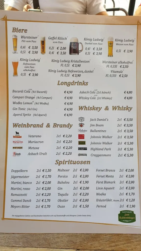 Menu_Zum Szültenbürger / Göttingen_Göttingen_immagine_2