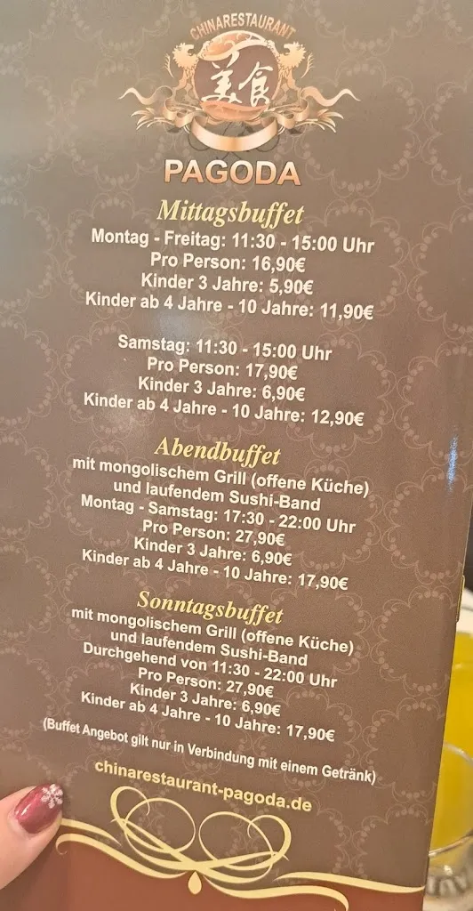 Menu_Chinarestaurant Pagoda GmbH_Göttingen_image_2