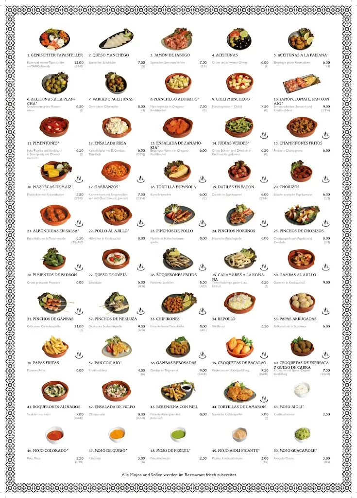 Menu_El Punto - Tapas Bar - Göttingen_Göttingen_image_4