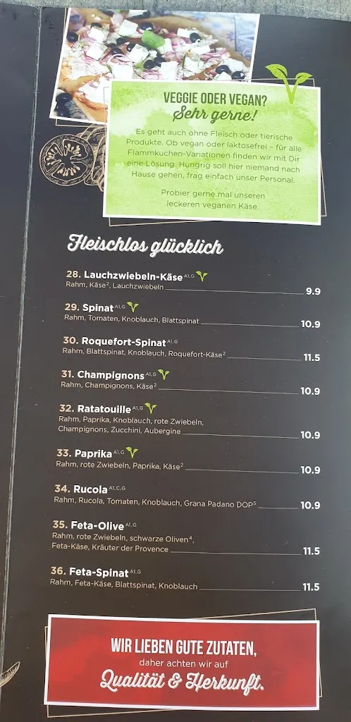 Menu_Le Feu - Der Flammkuchen in Göttingen_Göttingen_immagine_2