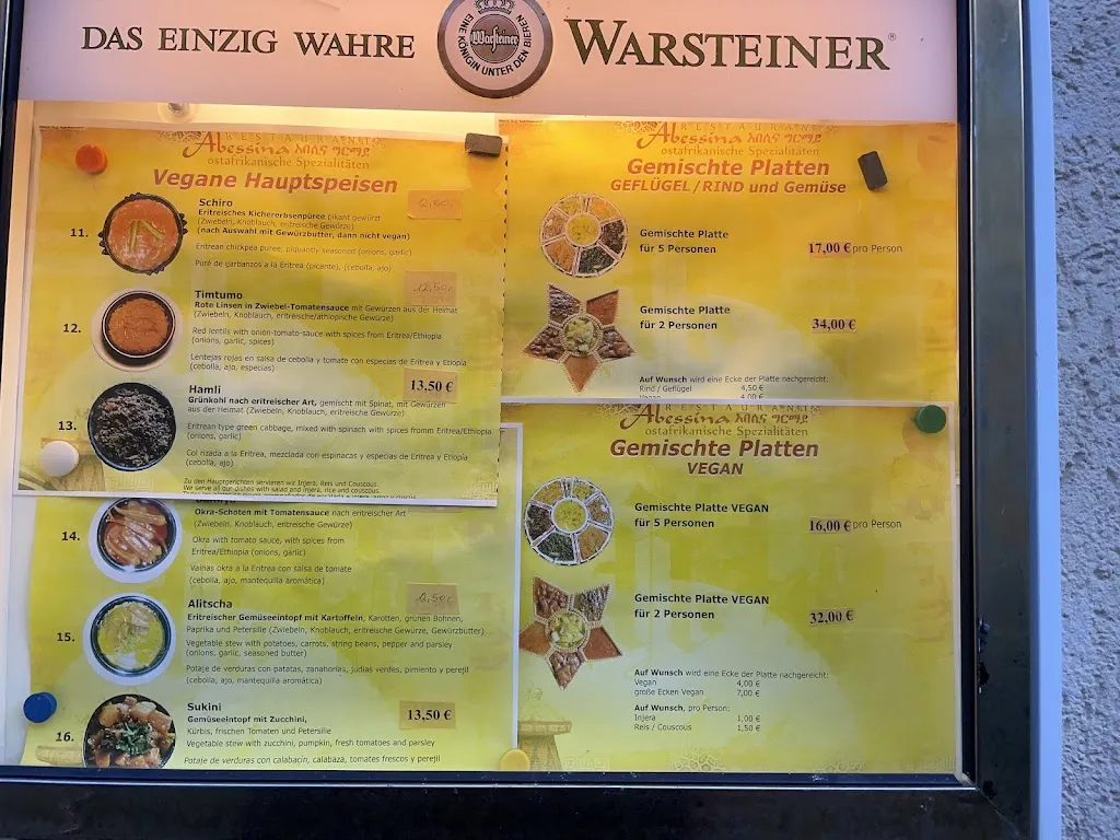 Menu_Abessina Göttingen_Göttingen_immagine_1
