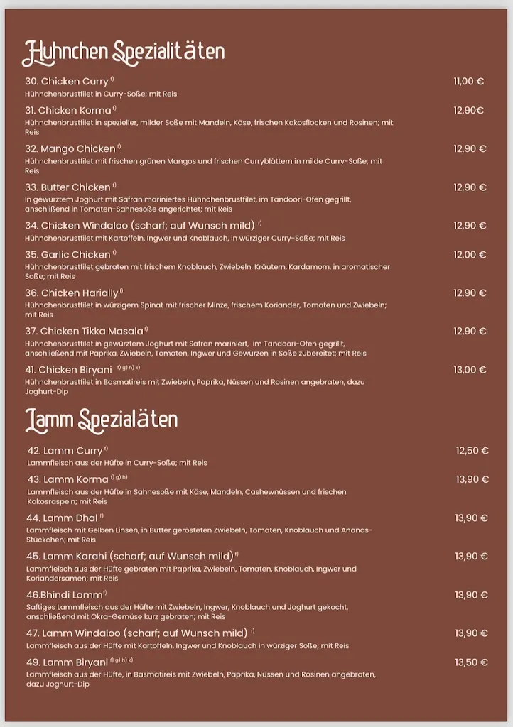 Menu_Maharadscha_Göttingen_image_1