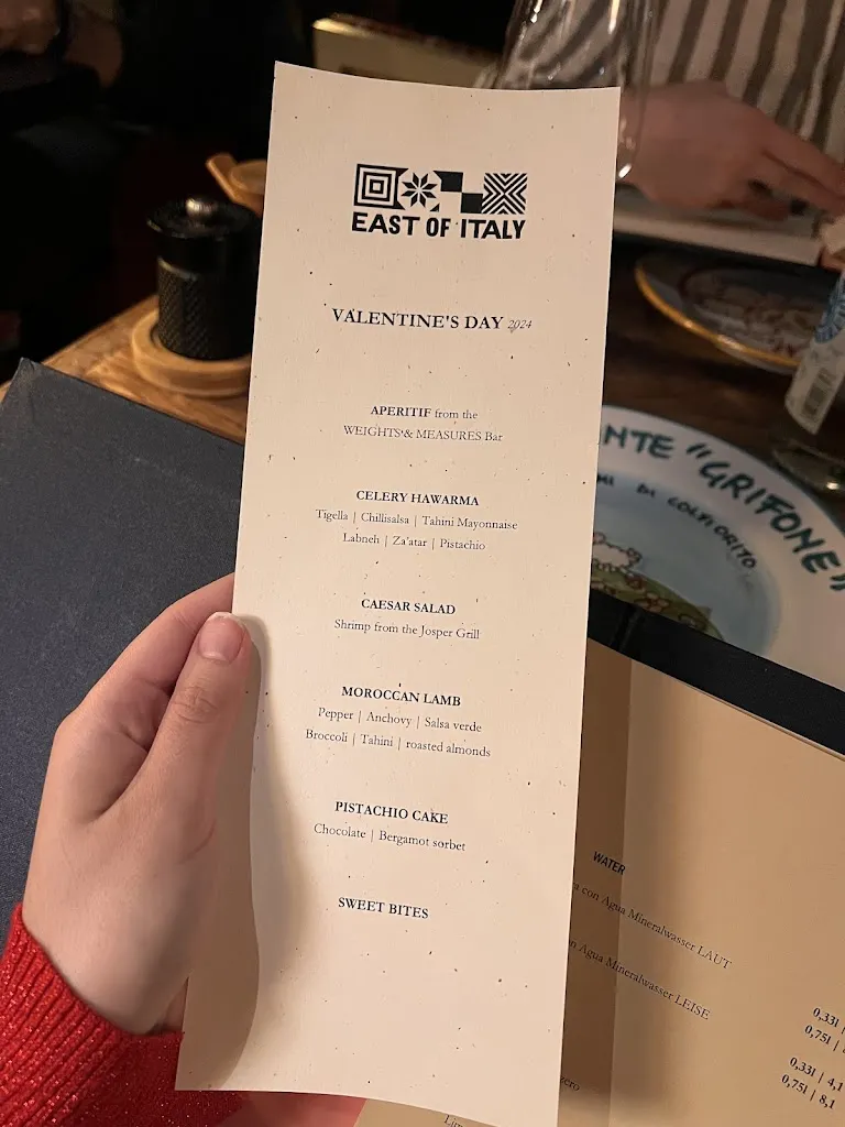 Menu_East of Italy_Göttingen_immagine_3