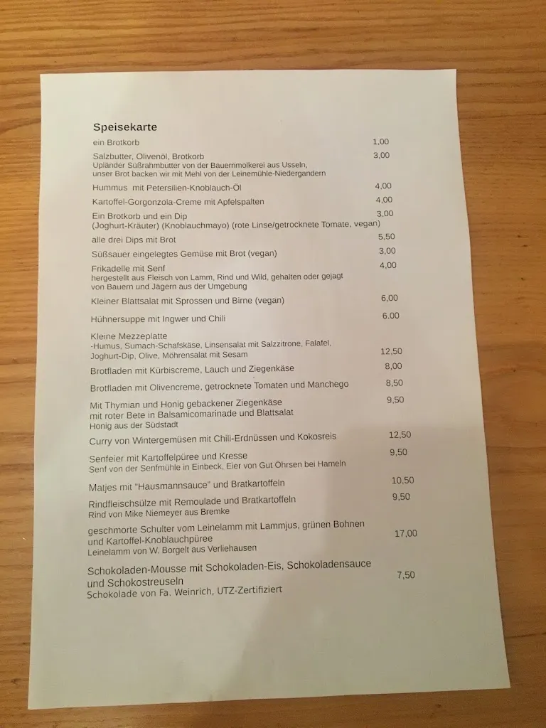 Menu_Apex [trinken+essen]_Göttingen_image_1