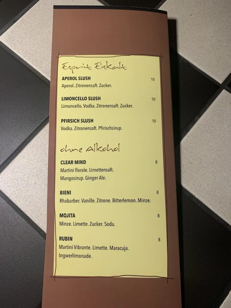 Menu_Bar + Cafe Esprit owner Robert Vogel e. K. / Göttingen_Göttingen_image_4