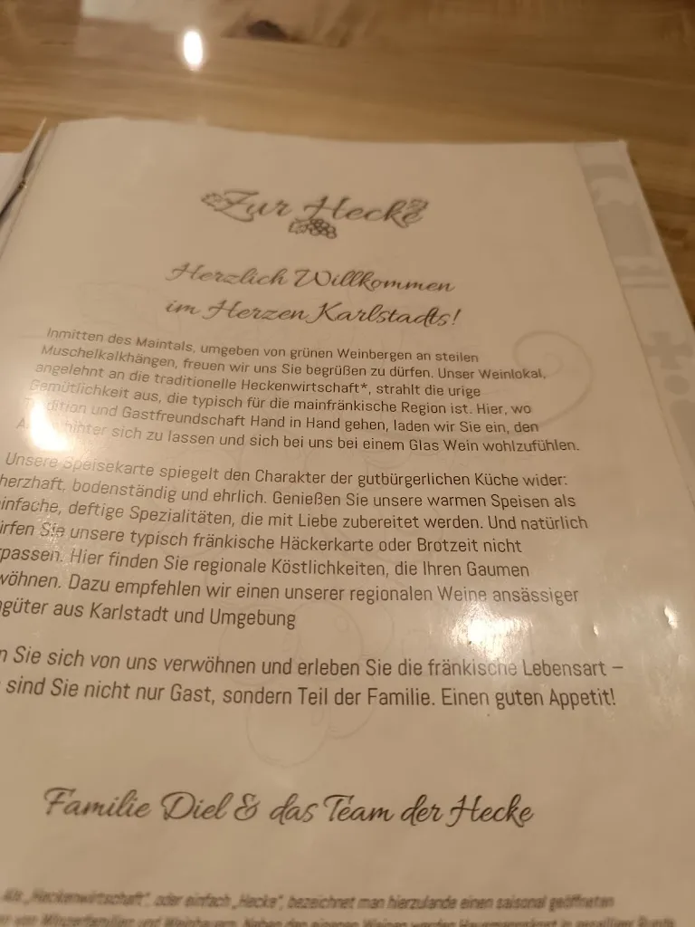 Menu_Zur Hecke | MüKe Ohg_Karlstadt_immagine_1