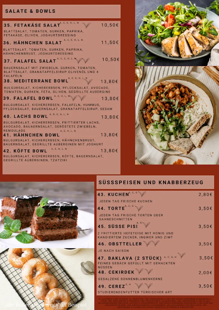 Menu_Terrassen Café_Karlstadt_immagine_3