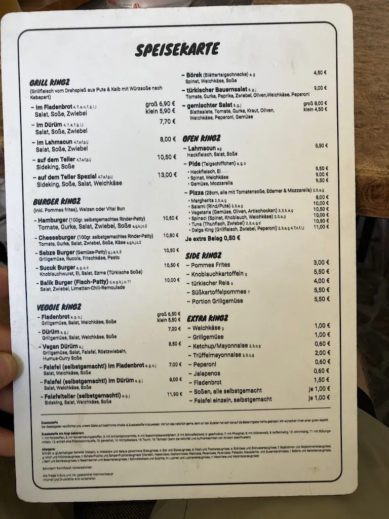 Menu_Dalga Grill King_Karlstadt_immagine_3