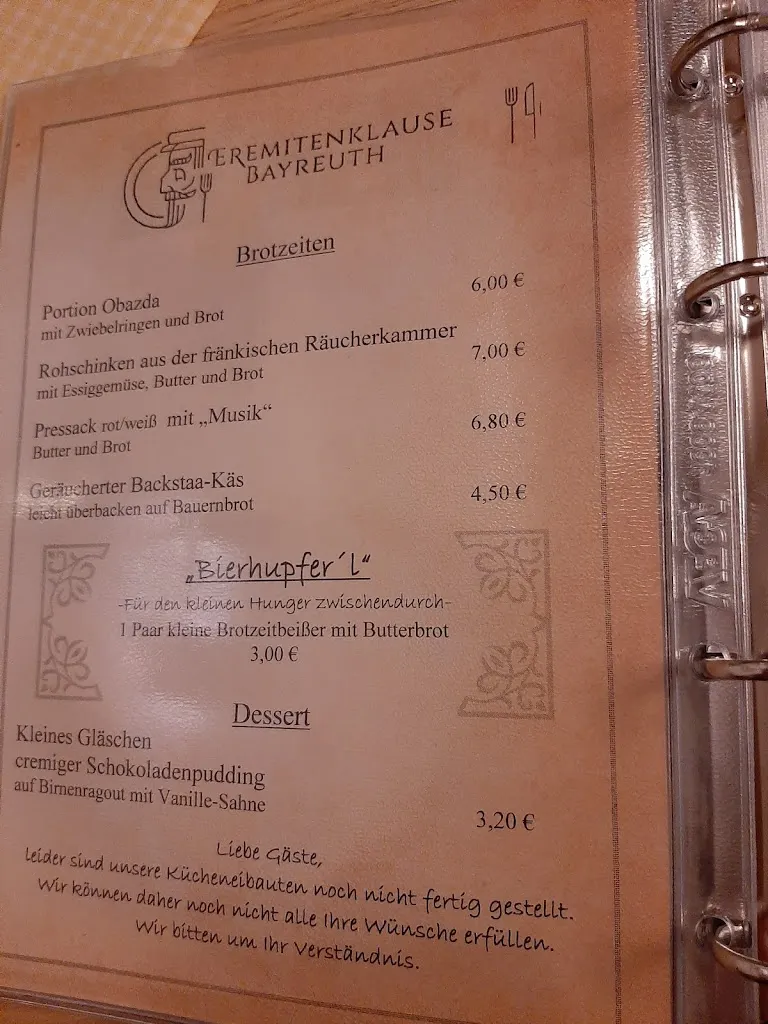 Menu_Eremitenklause Bayreuth_Bayreuth_immagine_4