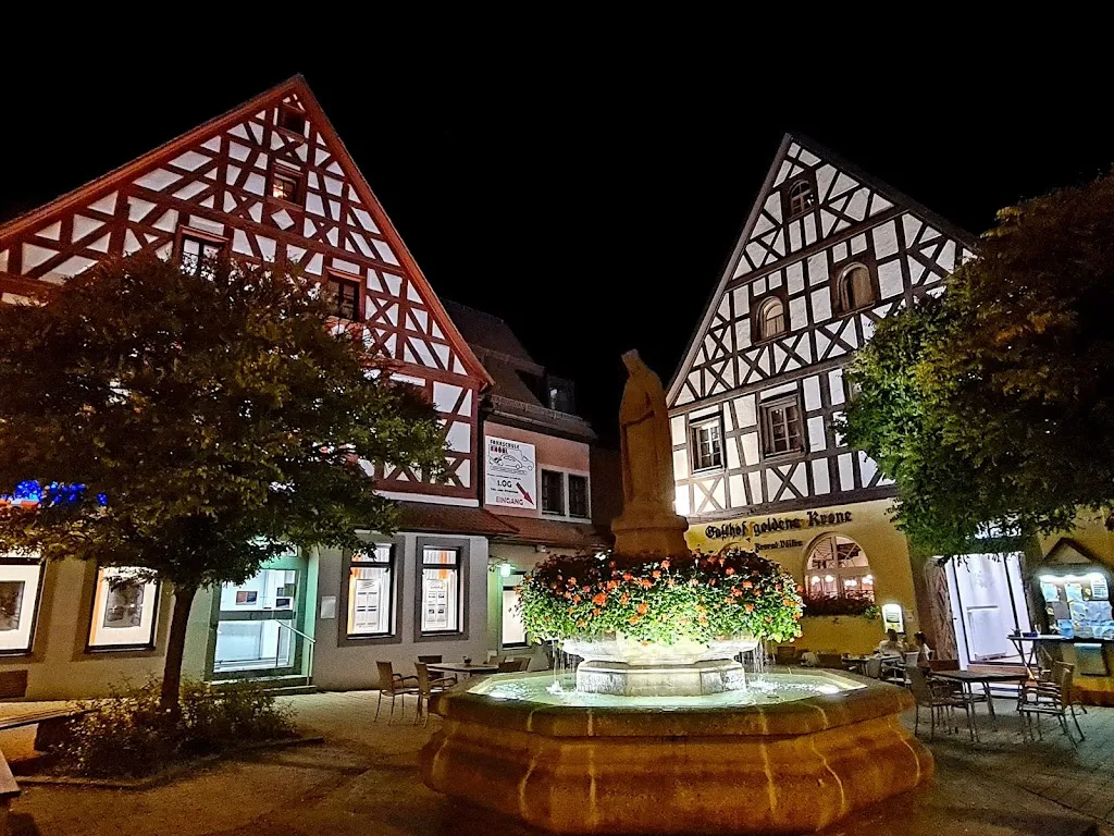 Gasthof Goldene Krone restaurant in Pottenstein