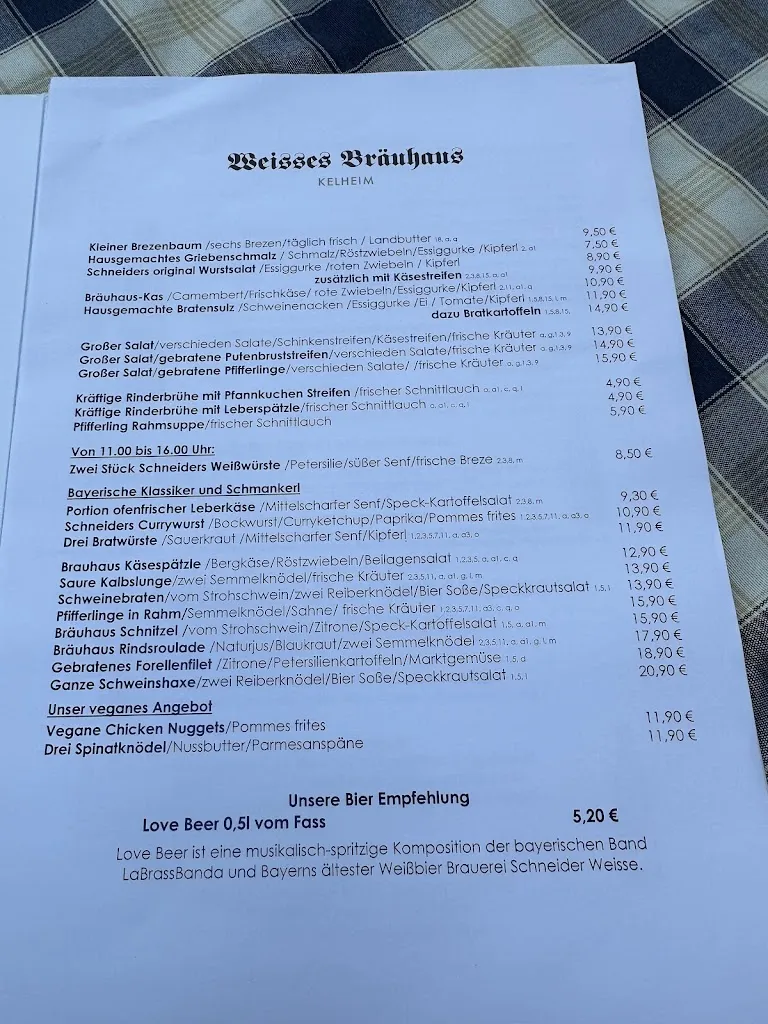 Menu_Weisses Bräuhaus Kelheim_Kelheim_image_1
