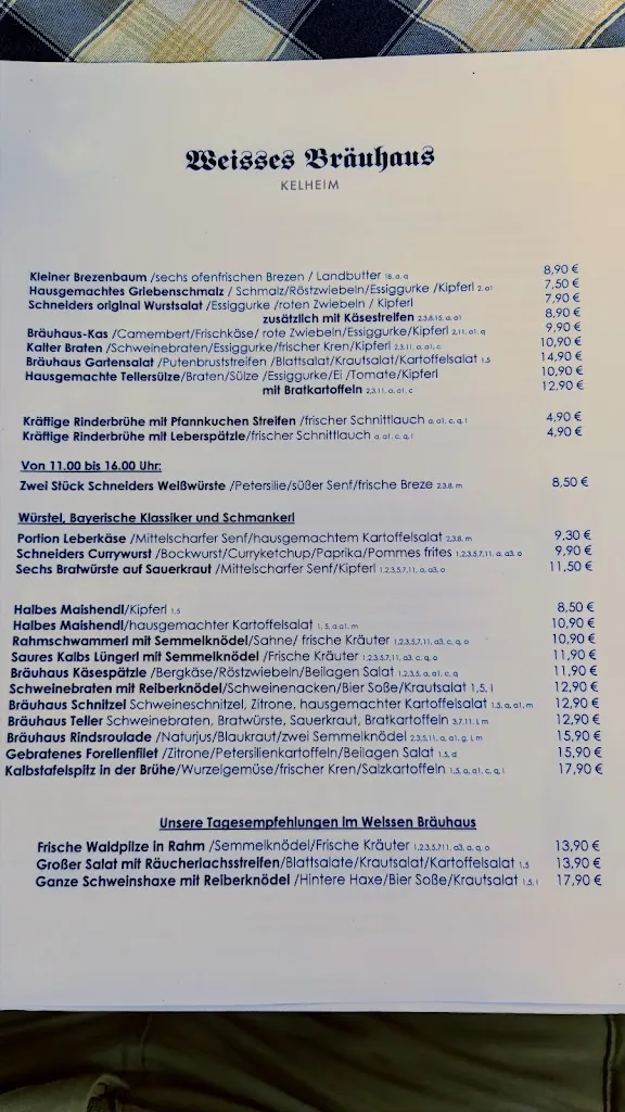 Menu_Weisses Bräuhaus Kelheim_Kelheim_image_2