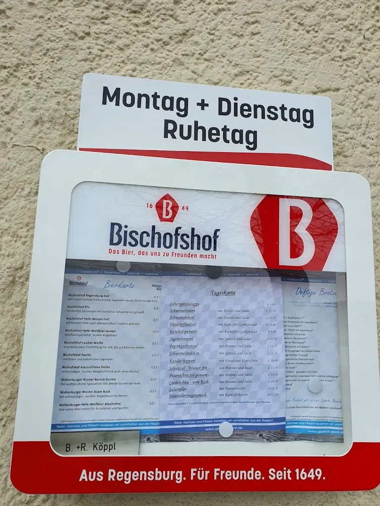 Menu_Landgasthof Perzl_Kelheim_immagine_1