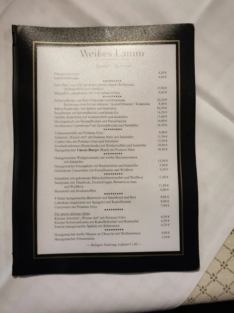 Menu_Gasthof Weißes Lamm_Kelheim_image_1