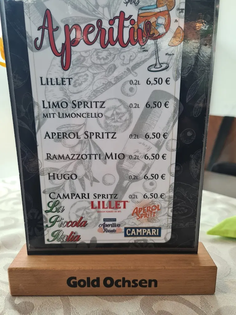 Menü_La Piccola Italia Pizzeria Ristorante Deggingen_Deggingen_Bild_2