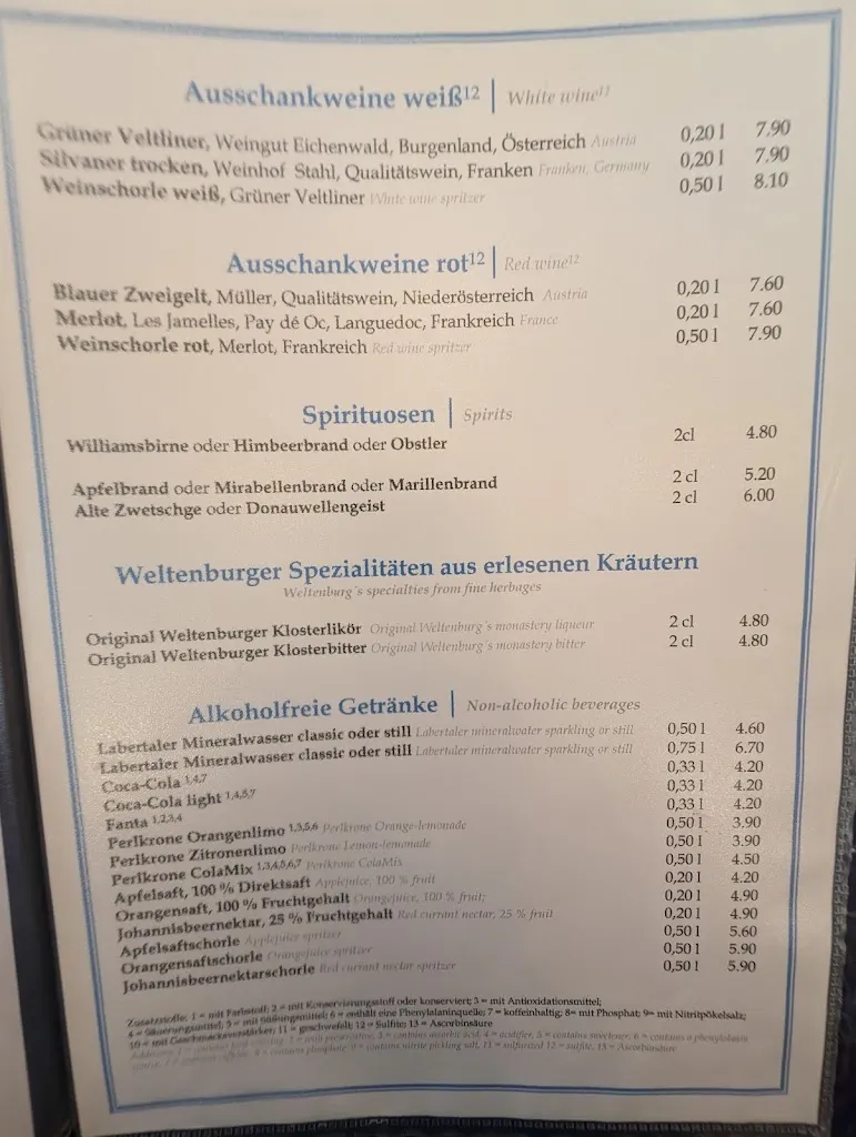 Menu_Klosterschenke Weltenburg_Kelheim_image_4