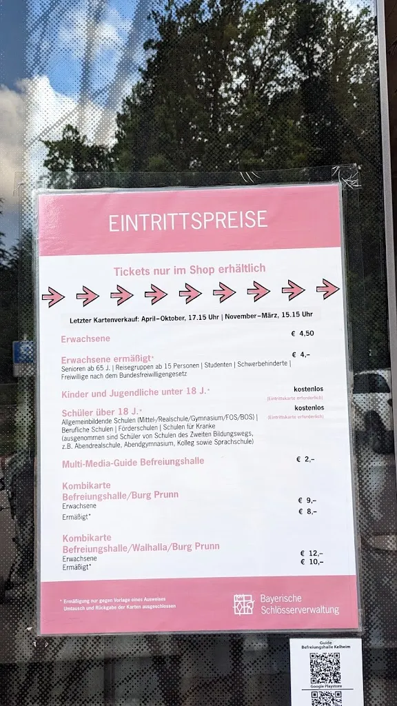 Menu_Cafe-Bistro Befreiungshalle_Kelheim_immagine_1