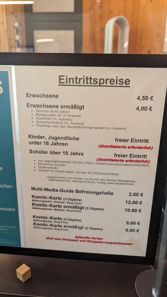 Menu_Cafe-Bistro Befreiungshalle_Kelheim_immagine_4