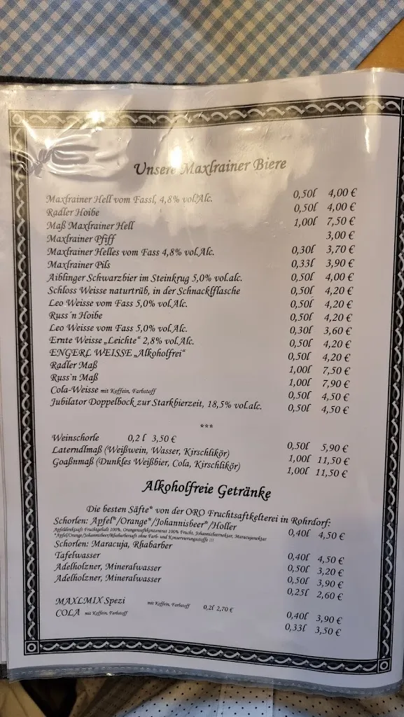 Menu_Gasthof Neuwirt_München_image_1