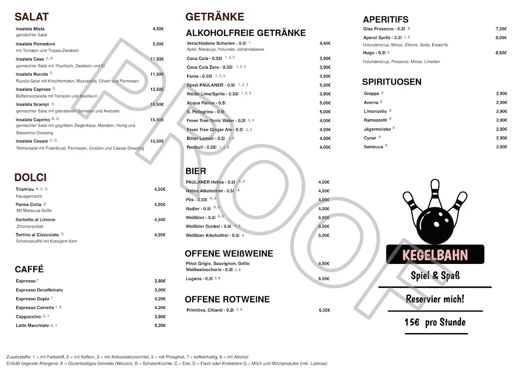 Menu_Trattoria Italiana_München_image_1