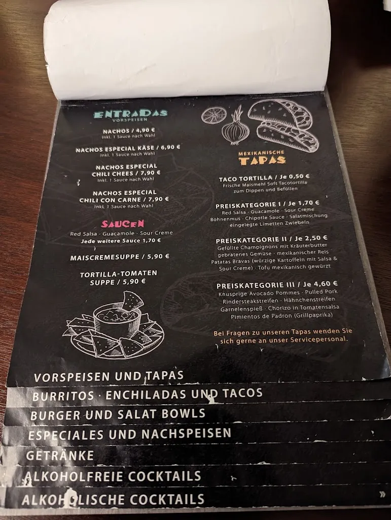 Menu_El Chapo Restaurant_Kaufbeuren_image_1