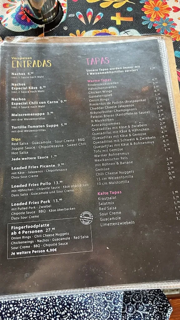 Menu_El Chapo Restaurant_Kaufbeuren_image_3