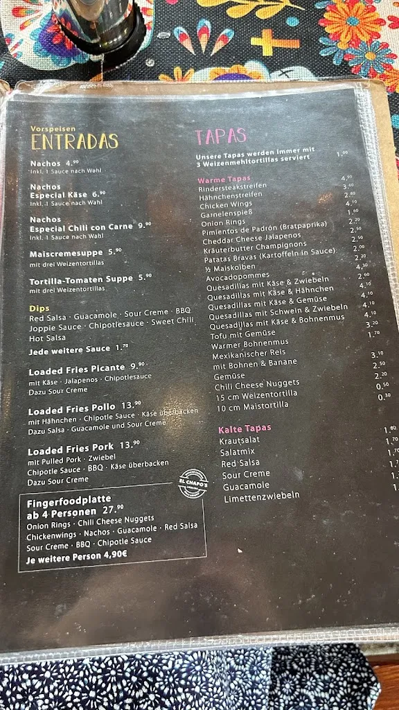 Menu_El Chapo Restaurant_Kaufbeuren_image_4